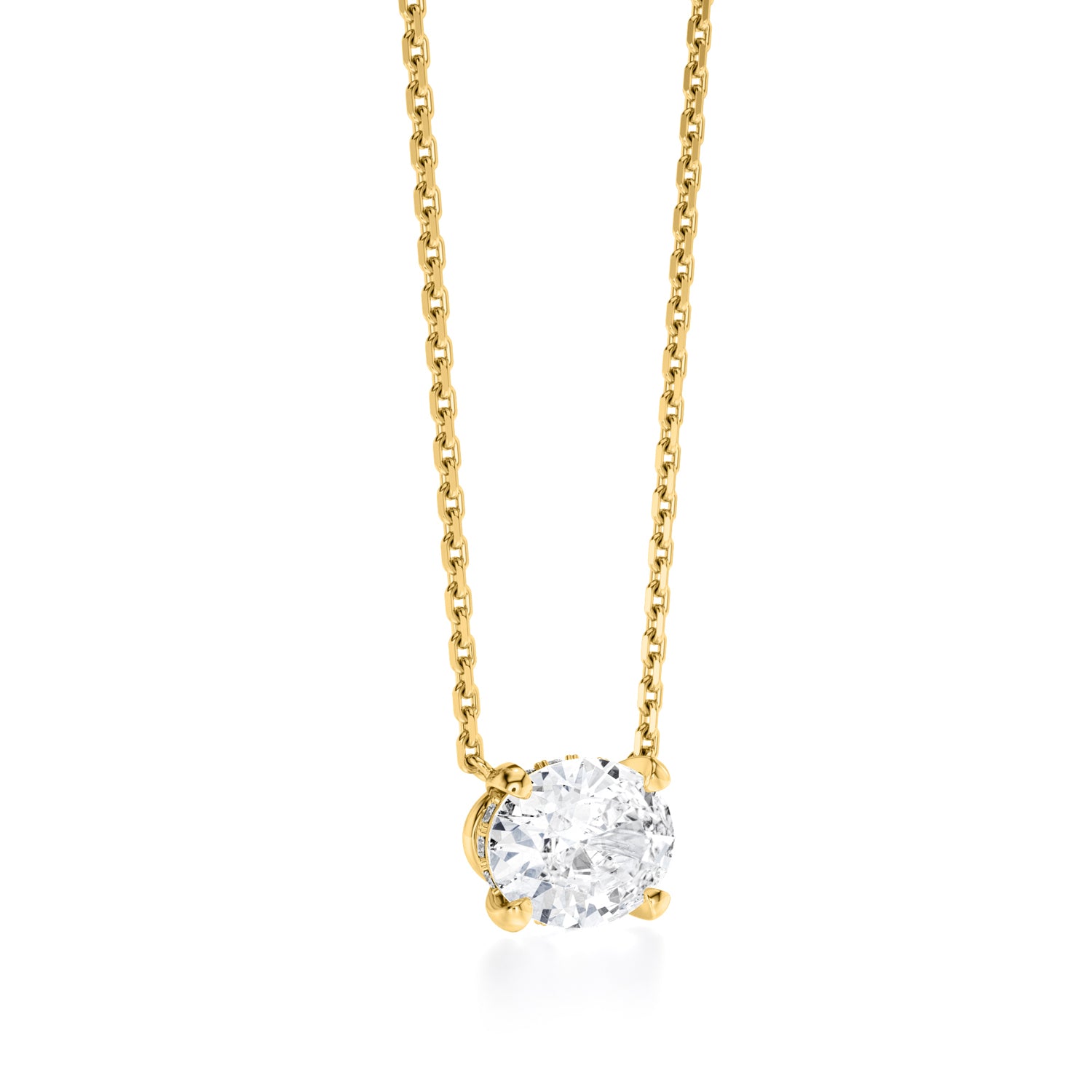 OLIVIA Halskette mit Manufakturdiamanten® ab 1.00 ct.
