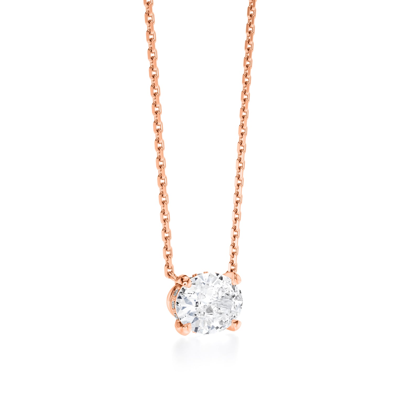 OLIVIA Halskette mit Manufakturdiamanten® ab 1.00 ct.