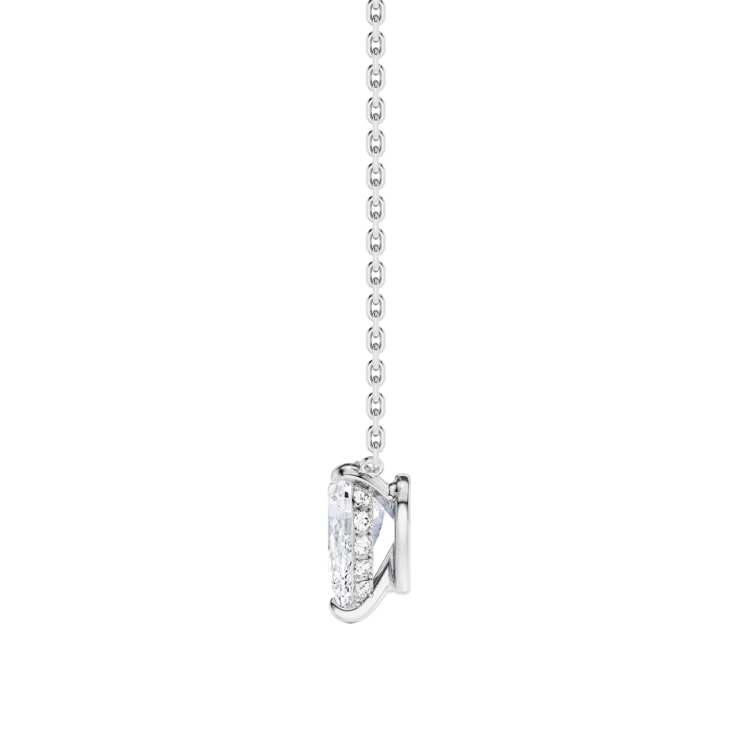 AVA Halskette mit Manufakturdiamanten® ab 1.00 ct.