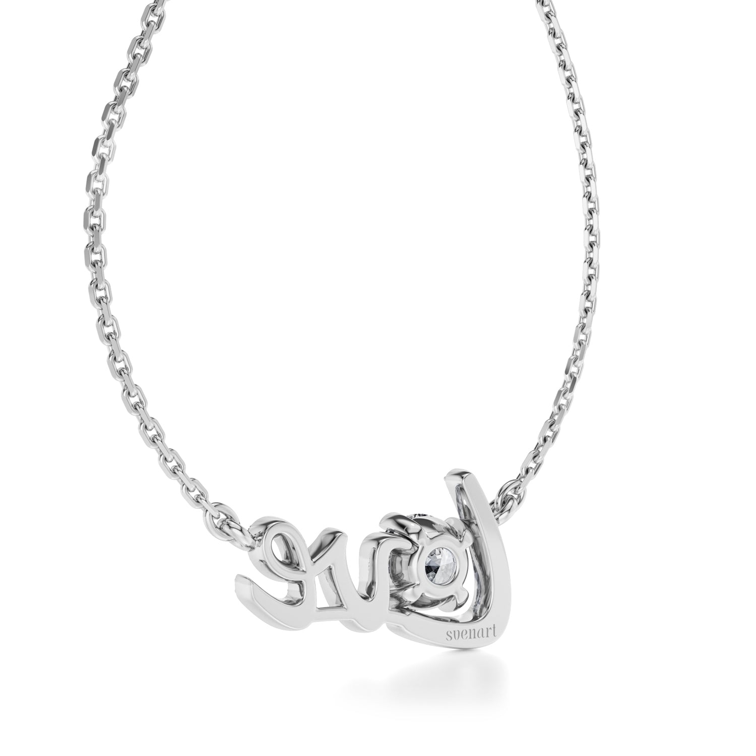 LOVE Halskette mit 0.50 ct. Manufakturdiamant®