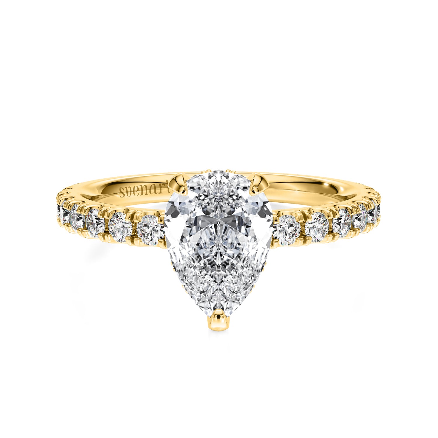 AVA Ring mit Manufakturdiamanten® ab 1.00 ct.