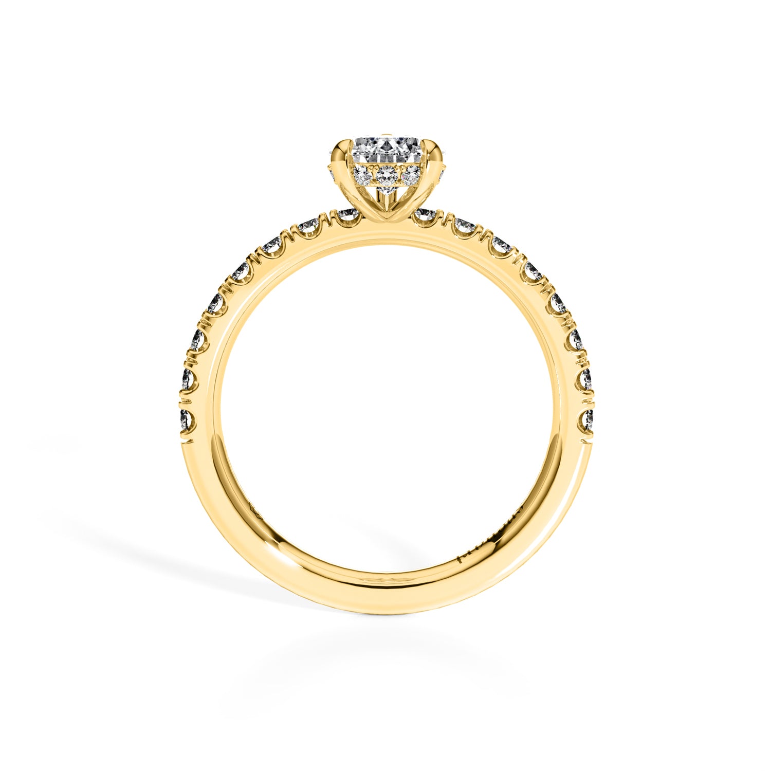 AVA Ring mit Manufakturdiamanten® ab 1.00 ct.