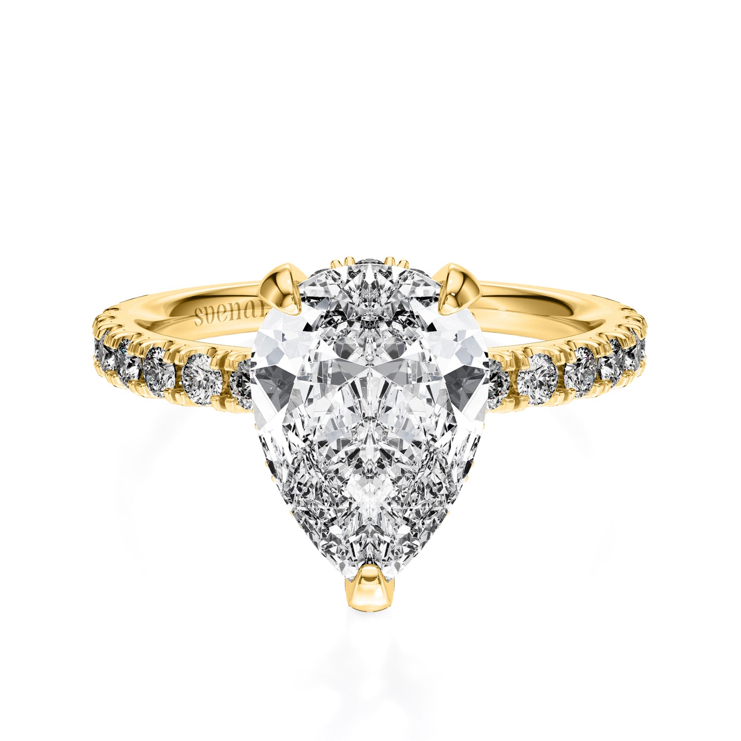AVA Ring mit Manufakturdiamanten® ab 1.00 ct.