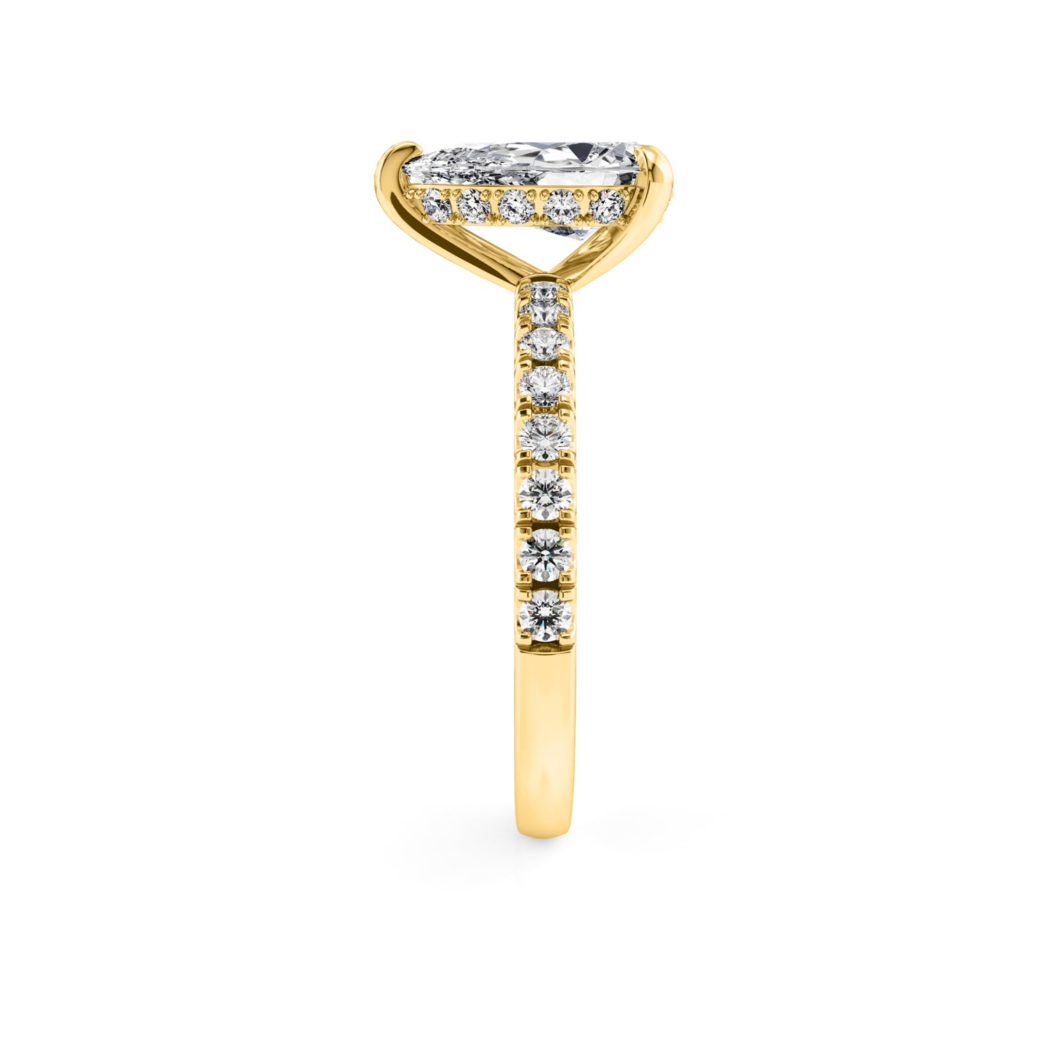 AVA Ring mit Manufakturdiamanten® ab 1.00 ct.