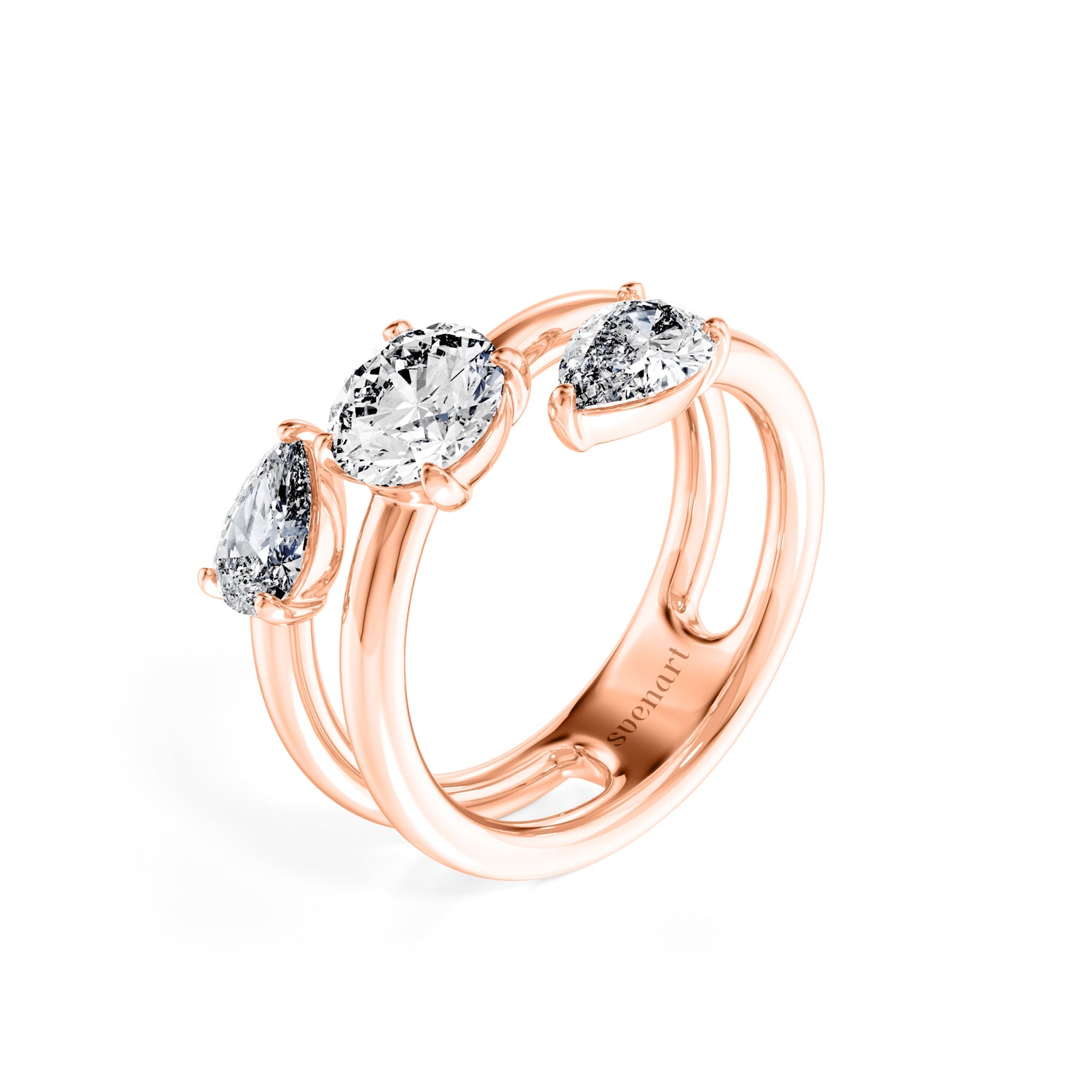 LIVIA Ring mit 1.00 ct. Manufakturdiamanten®
