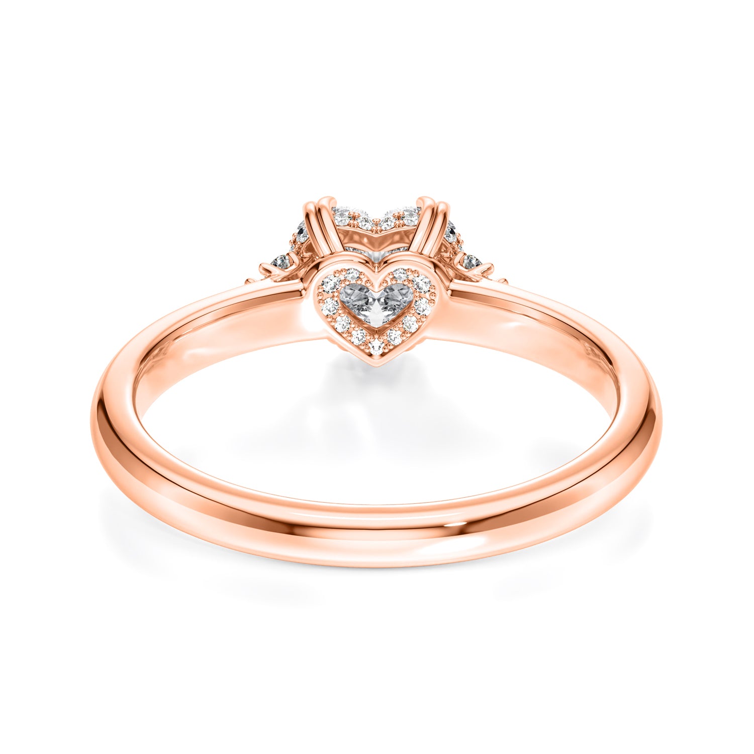 AIMEE Ring mit 2.00 ct. Lab Grown Diamond in 750 Roségold