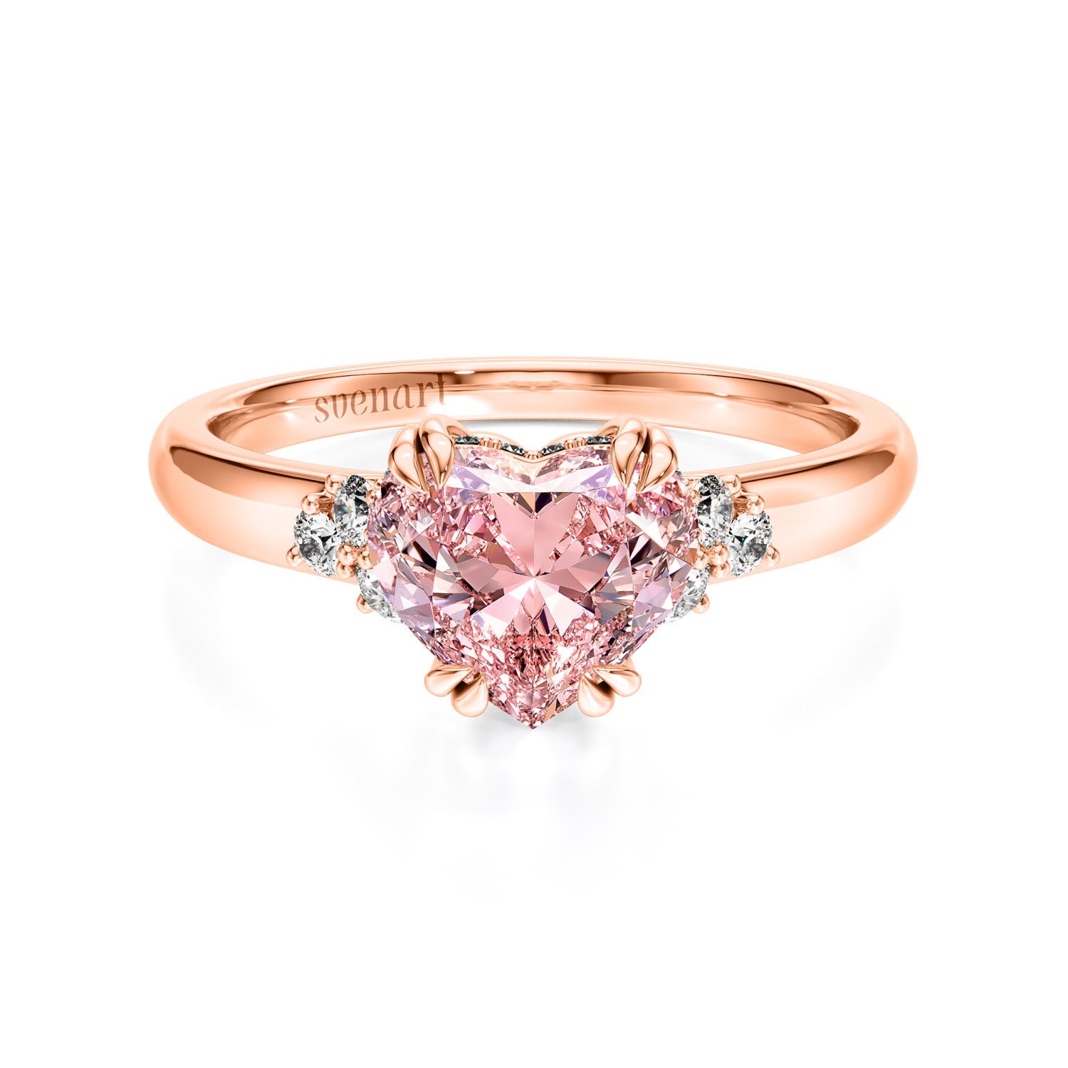 AIMEE Ring mit 2.00 ct. Lab Grown Diamond in 750 Roségold