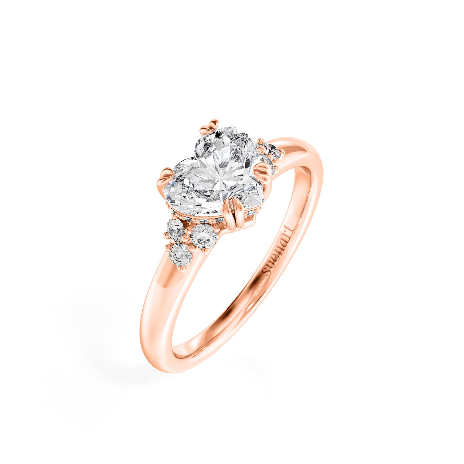 AIMEE Ring mit 2.00 ct. Lab Grown Diamond in 750 Roségold