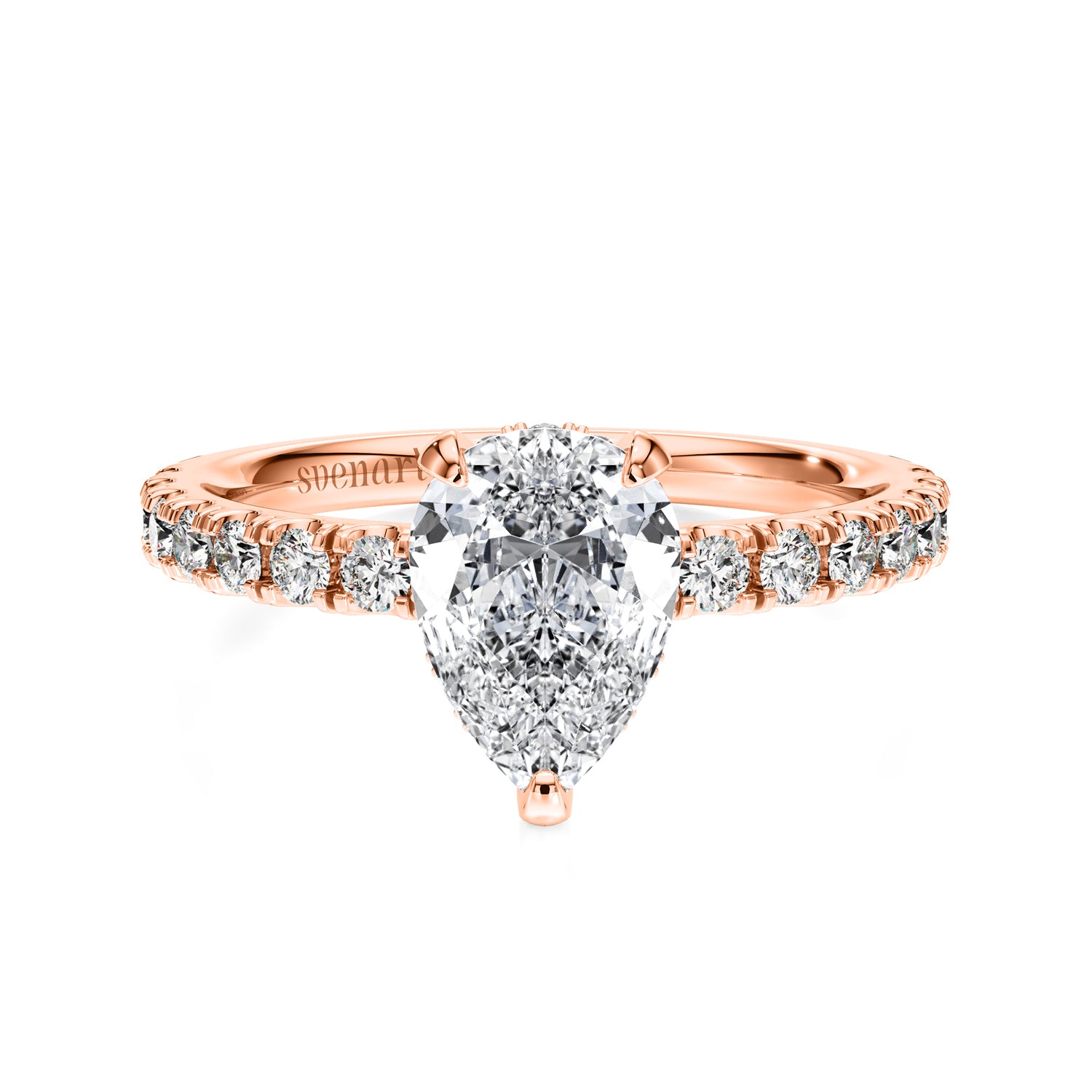 AVA Ring mit Manufakturdiamanten® ab 1.00 ct.
