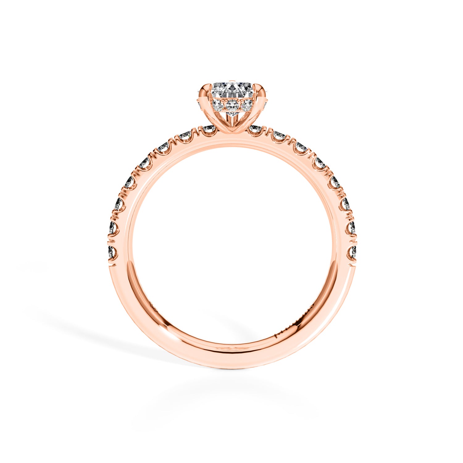 AVA Ring mit Manufakturdiamanten® ab 1.00 ct.