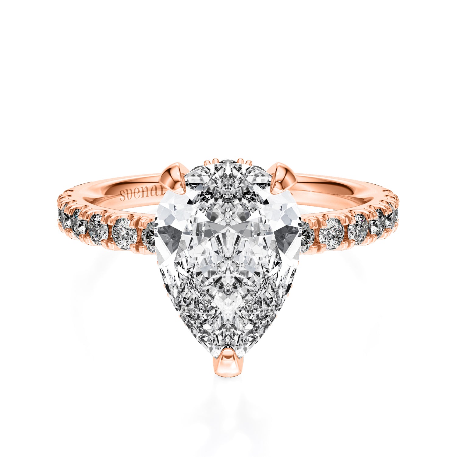 AVA Ring mit Manufakturdiamanten® ab 1.00 ct.