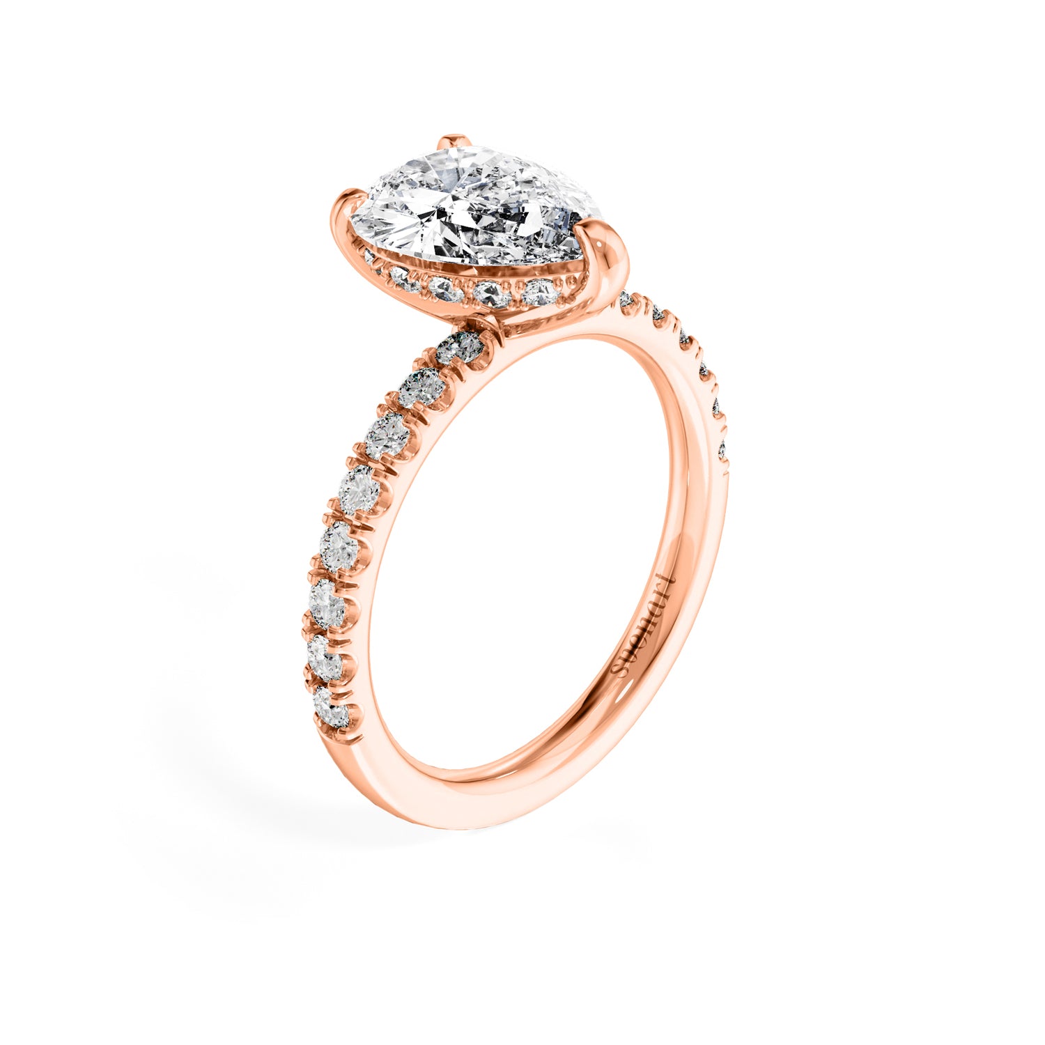 AVA Ring mit Manufakturdiamanten® ab 1.00 ct.