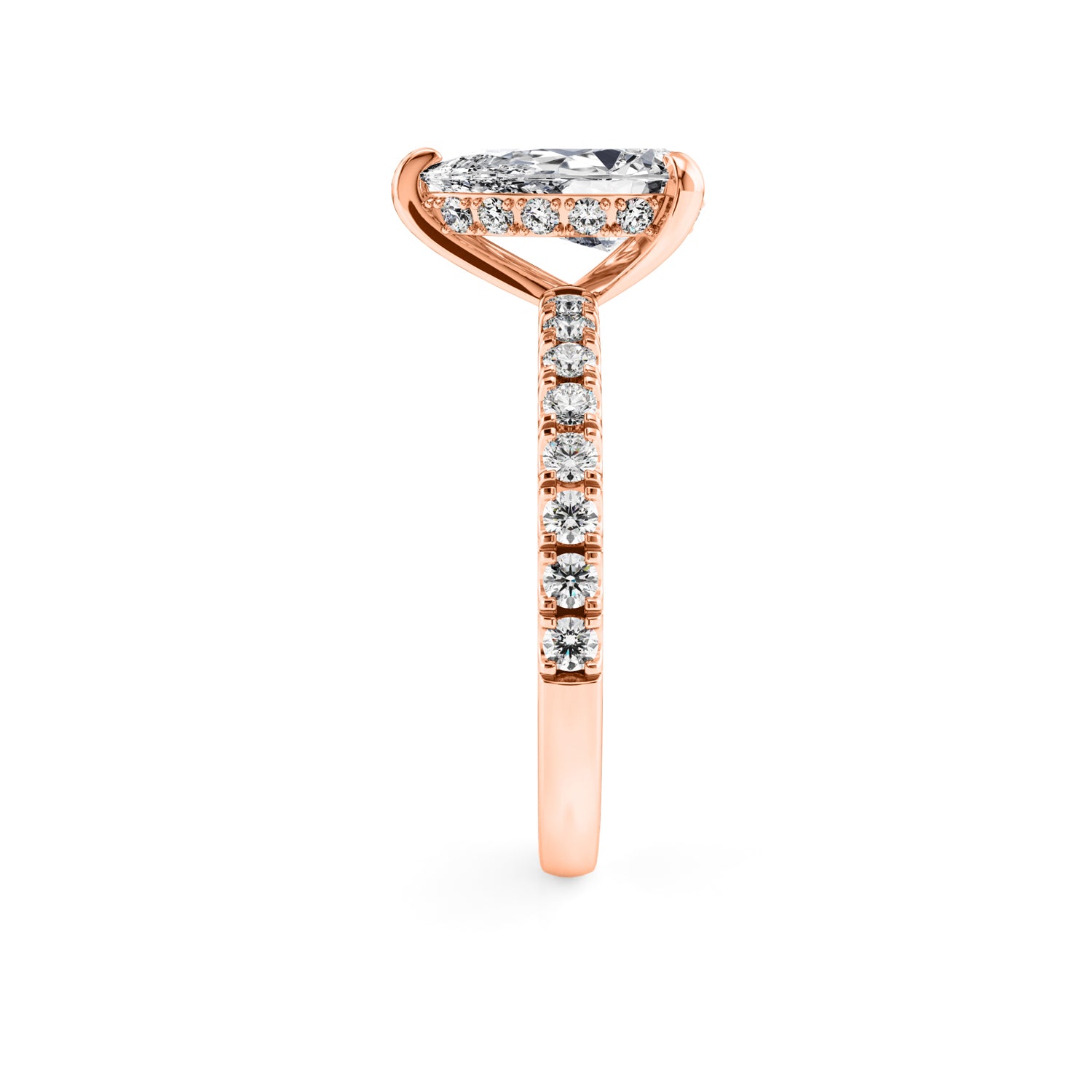 AVA Ring mit Manufakturdiamanten® ab 1.00 ct.