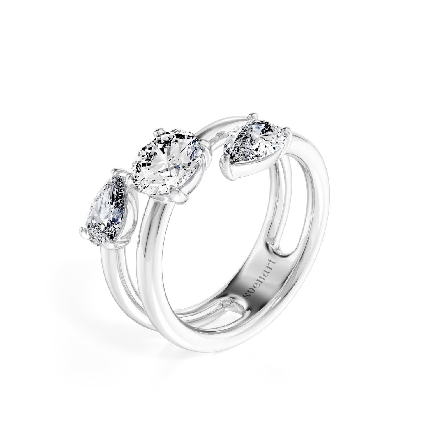 LIVIA Ring mit 1.00 ct. Manufakturdiamanten®