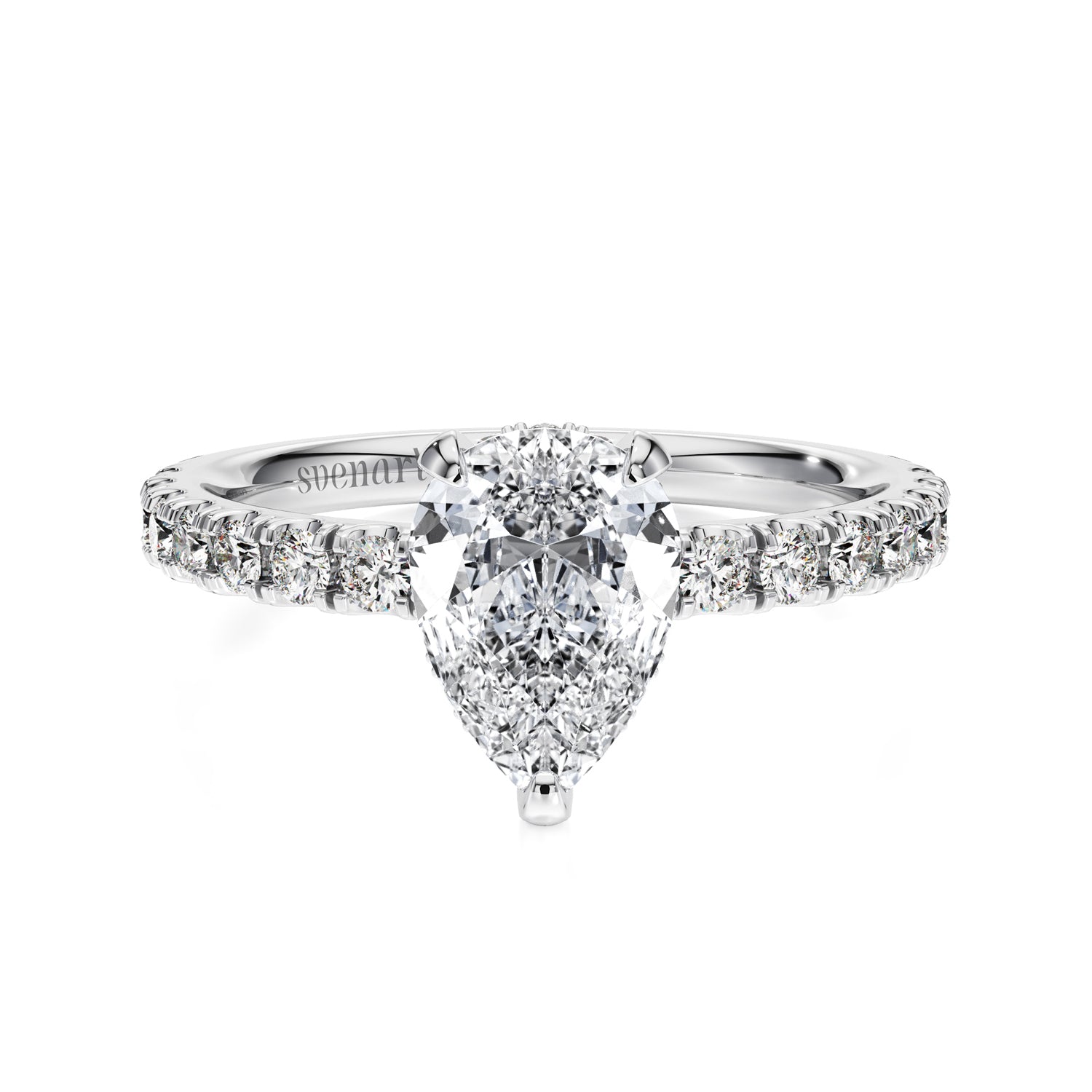 AVA Ring mit Manufakturdiamanten® ab 1.00 ct.