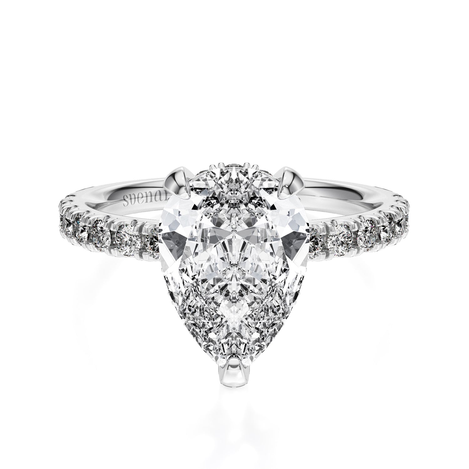 AVA Ring mit Manufakturdiamanten® ab 1.00 ct.