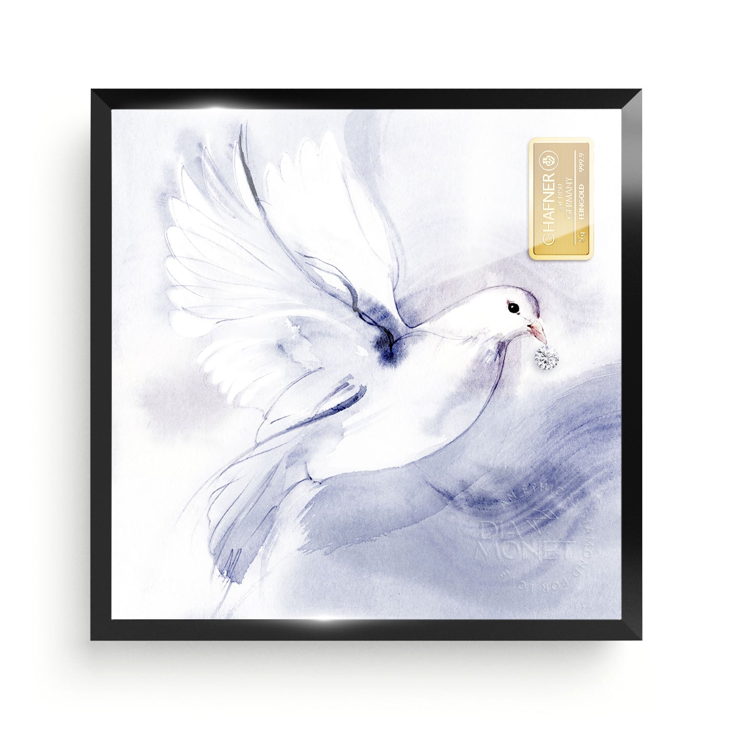 THE PRESENT "Spirit" im Aluminium Rahmen schwarz