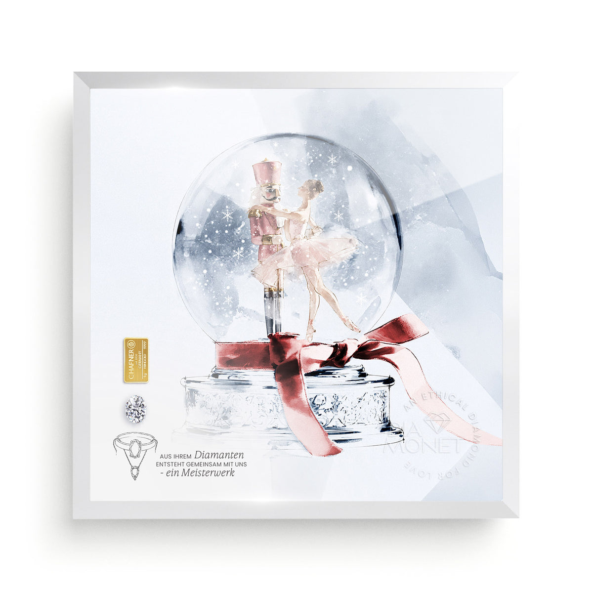 THE PRESENT Magic Dance · Personalisiertes Diamantgeschenk