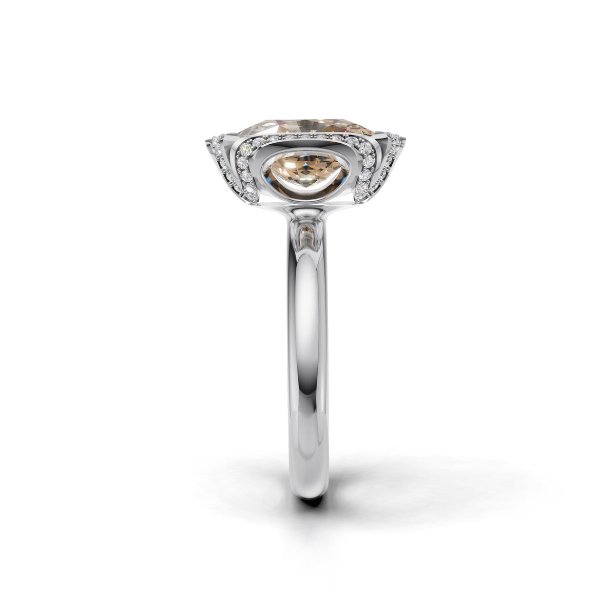CALYX Ring mit 3.52 ct. Lab Grown Diamond