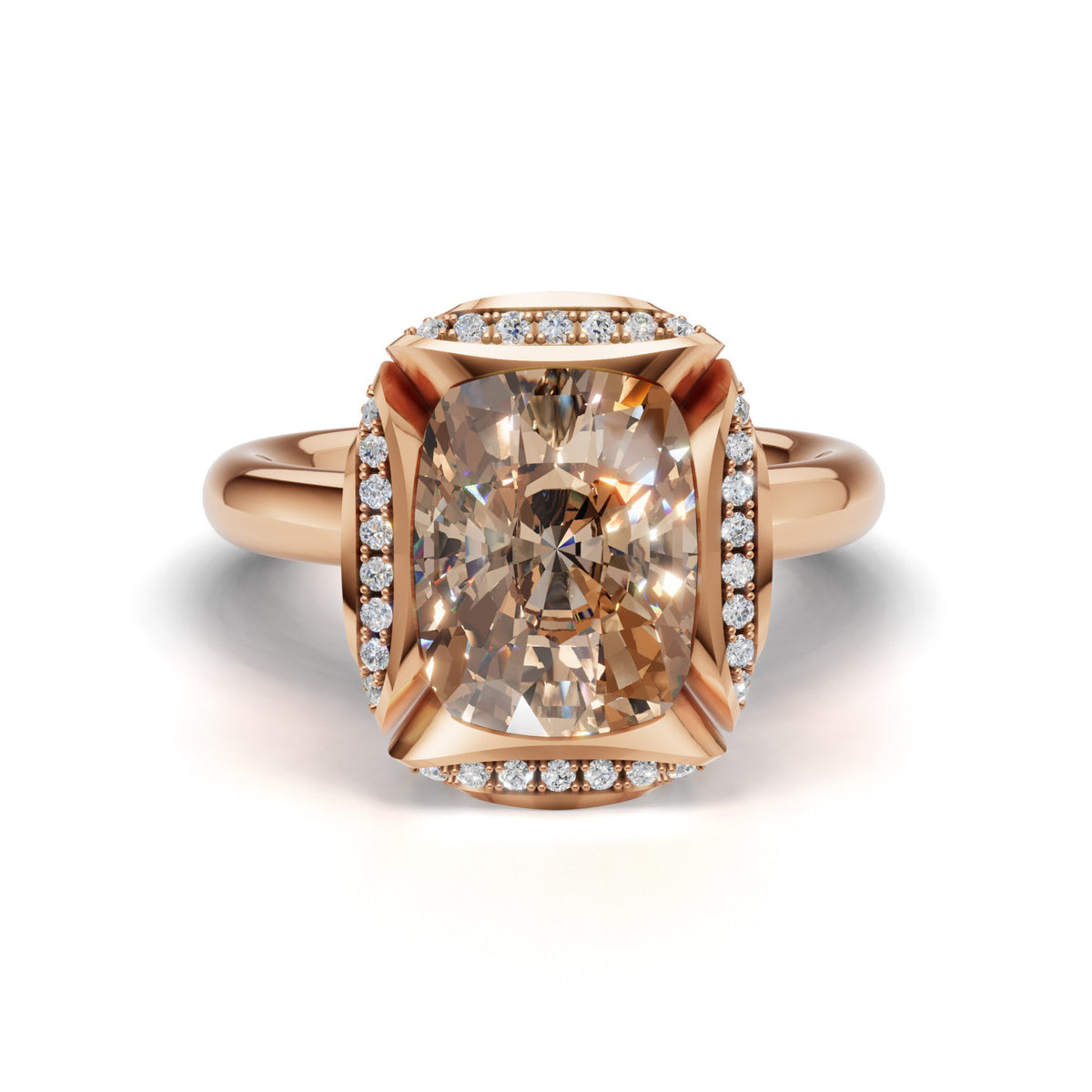 CALYX Ring mit 4.02 ct. Lab Grown Diamond