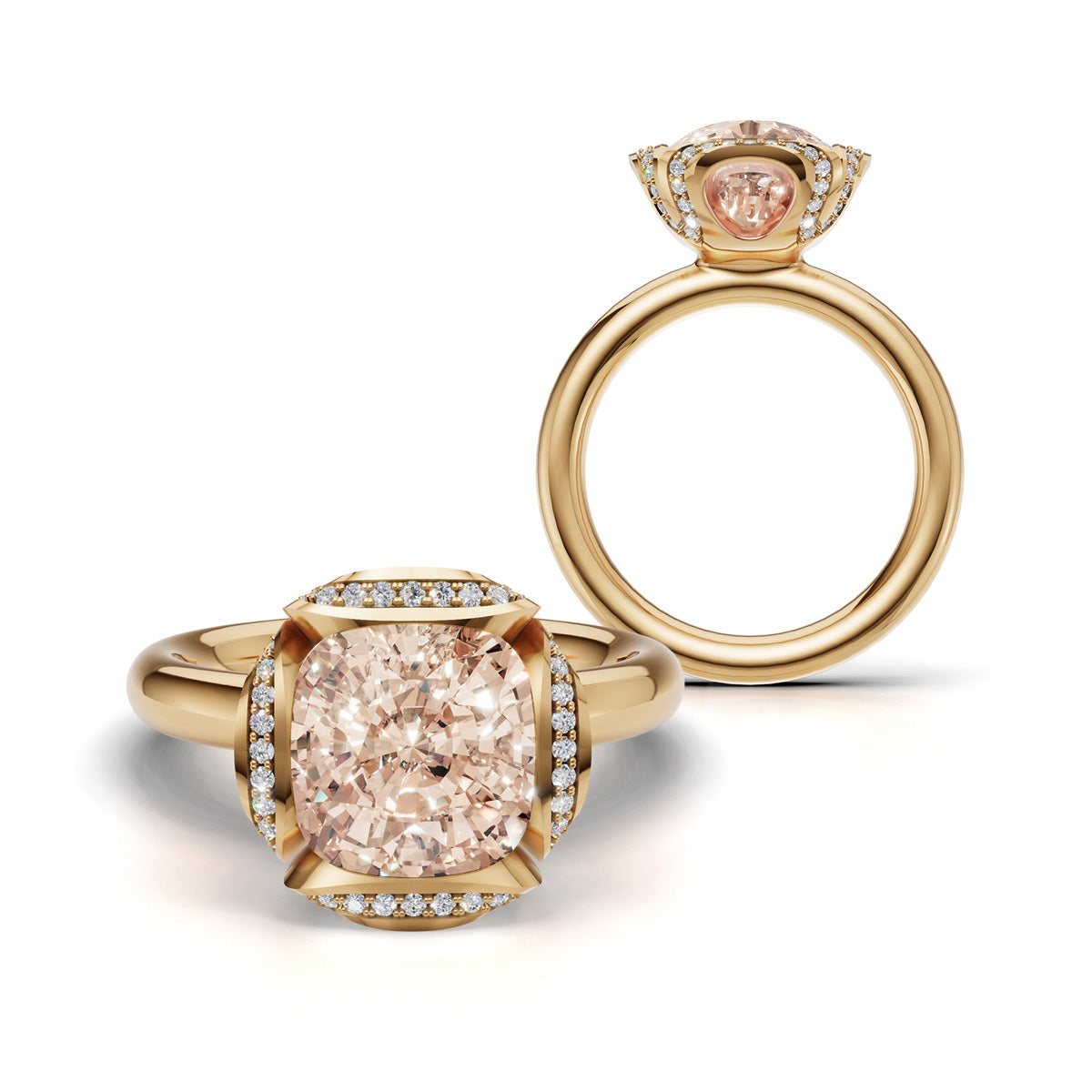 CALYX Ring mit 3.10 ct. Lab Grown Diamond