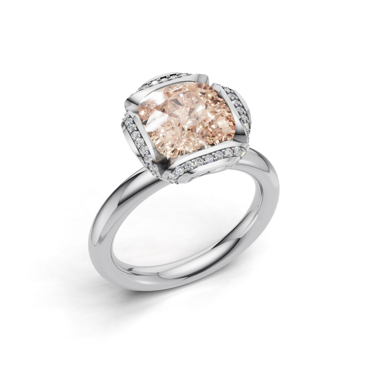CALYX Ring mit 3.10 ct. Lab Grown Diamond