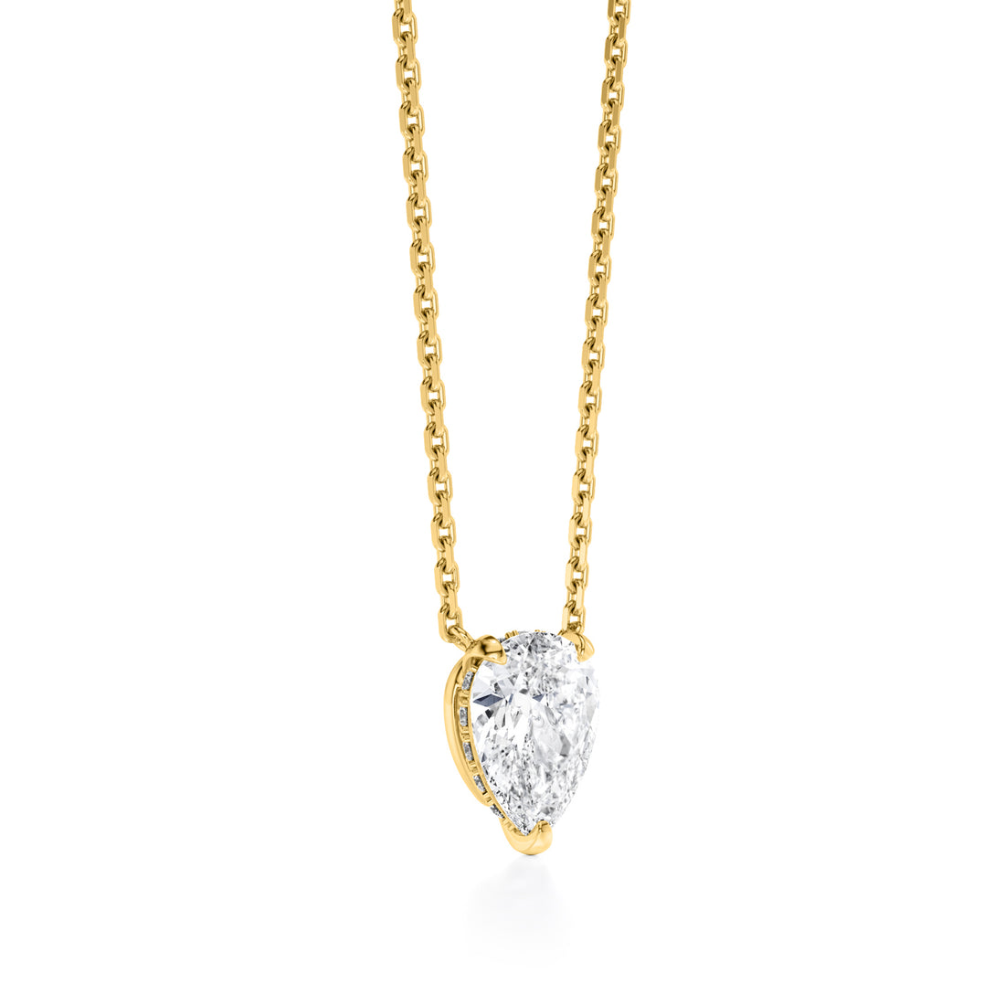 AVA Halskette mit Manufakturdiamanten® ab 1.00 ct.