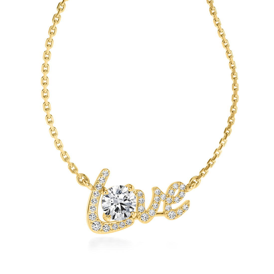 LOVE Halskette mit 0.50 ct. Manufakturdiamant®