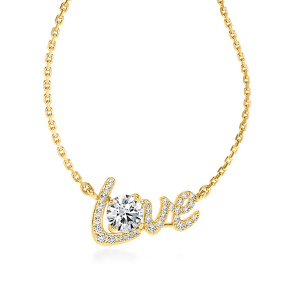 LOVE Halskette mit 0.50 ct. Manufakturdiamant®