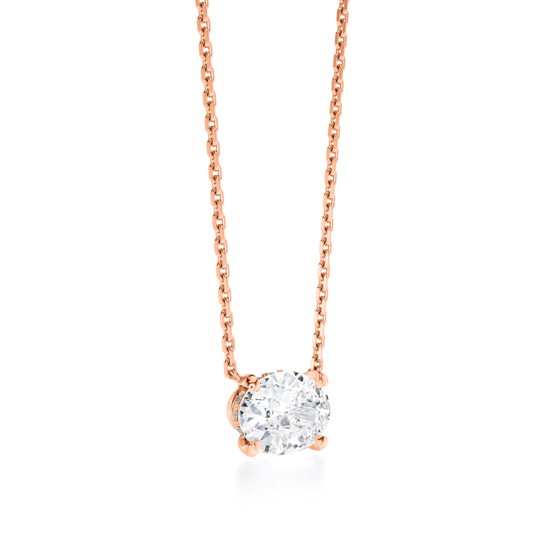 OLIVIA Halskette mit Manufakturdiamanten® ab 1.00 ct.