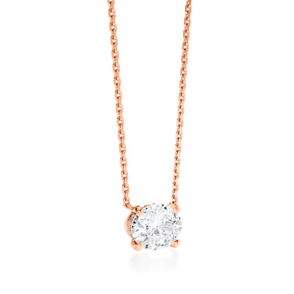 OLIVIA Halskette mit Manufakturdiamanten® ab 1.00 ct.