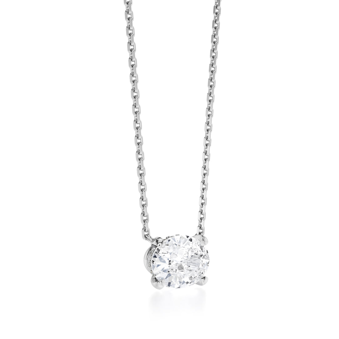 OLIVIA Halskette mit Manufakturdiamanten® ab 1.00 ct.