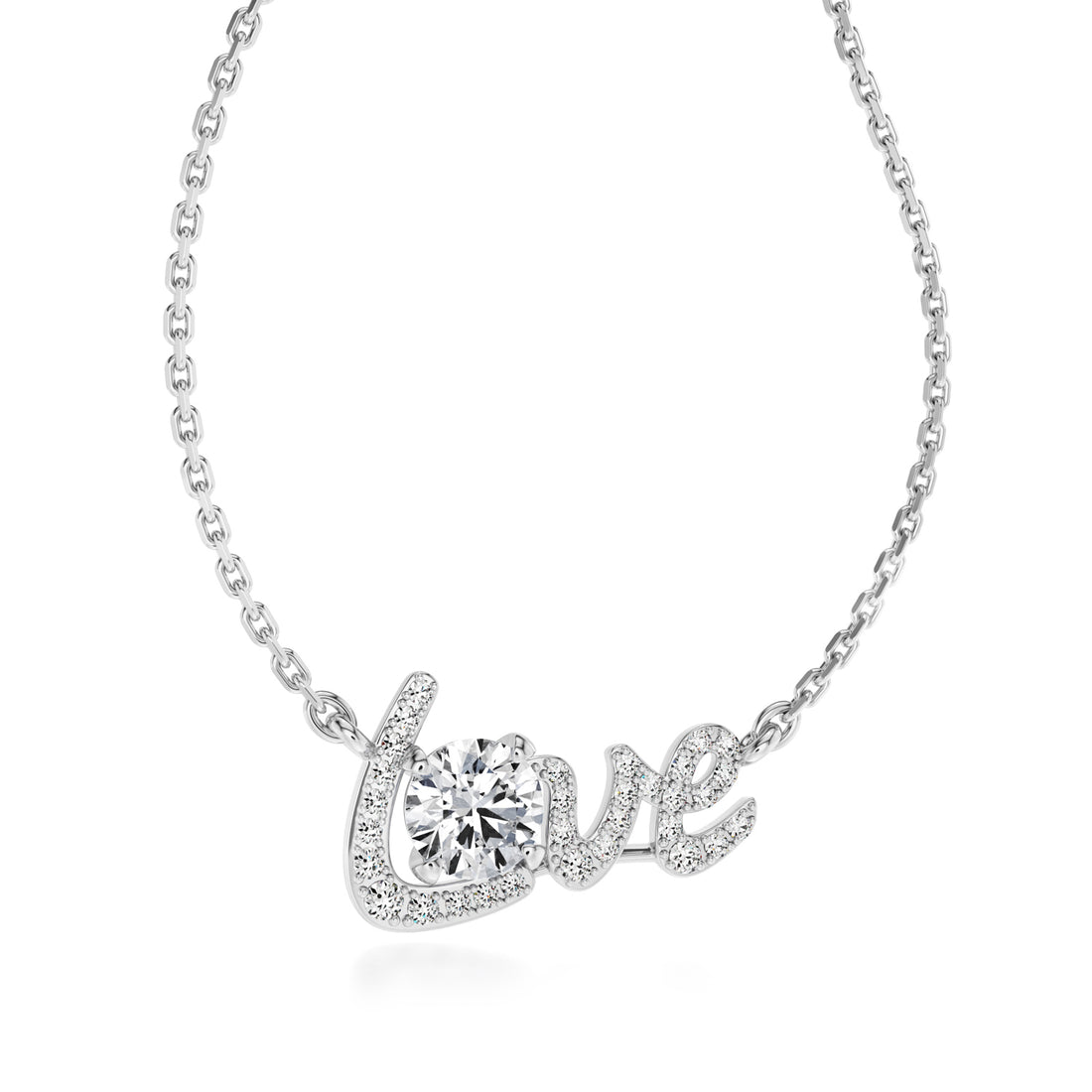 LOVE Halskette mit 0.50 ct. Manufakturdiamant®