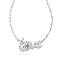 LOVE Halskette mit 0.50 ct. Lab Grown Diamond
