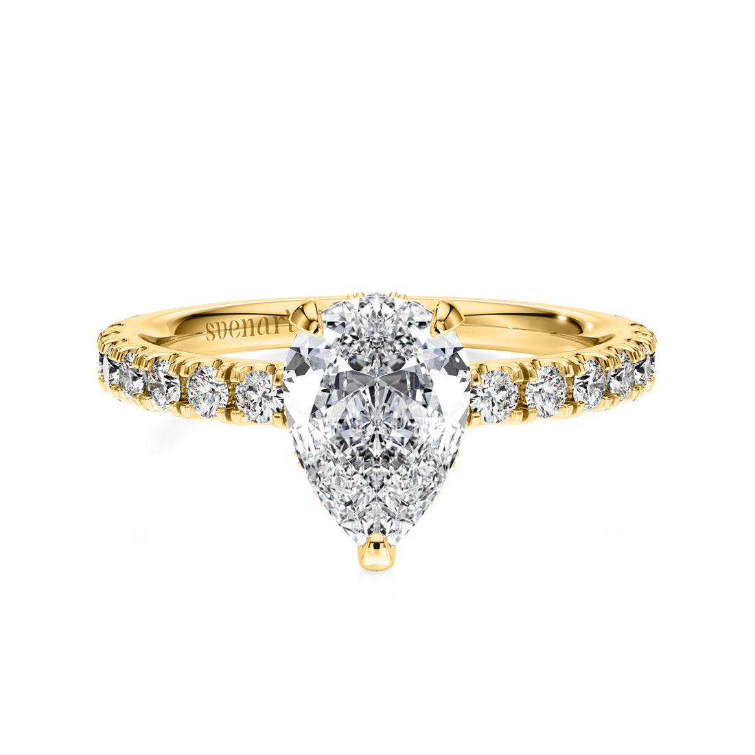 AVA Ring mit Manufakturdiamanten® ab 1.00 ct.