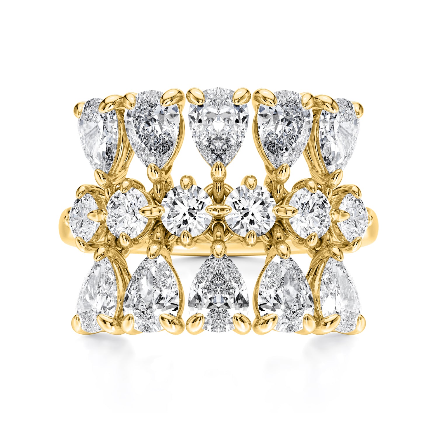 HARPER Ring mit 2.10 ct. Manufakturdiamanten®