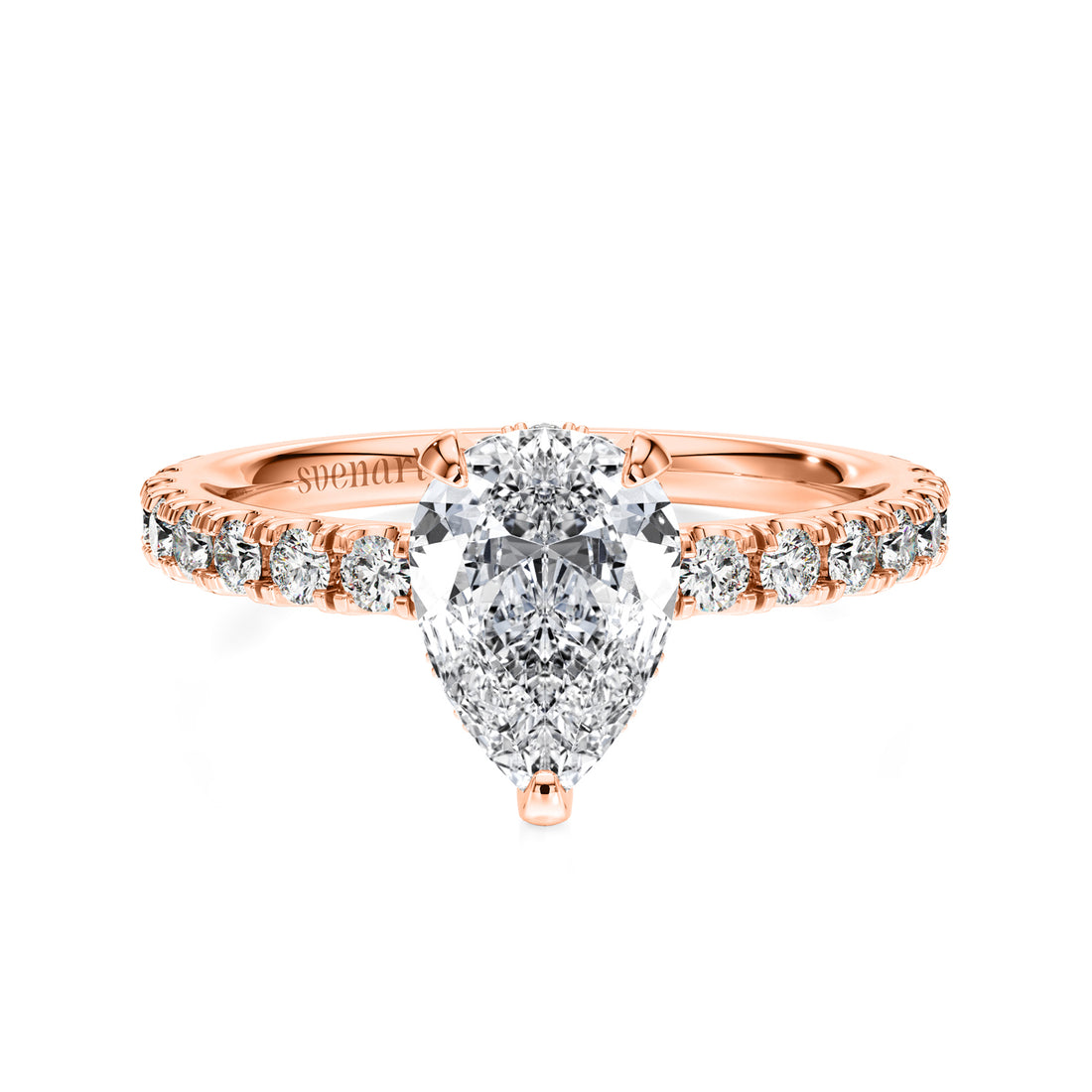 AVA Ring mit Manufakturdiamanten® ab 1.00 ct.
