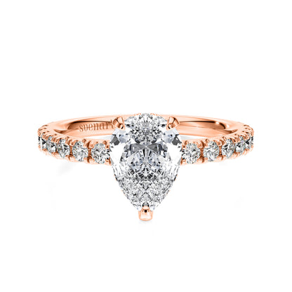 AVA Ring mit Manufakturdiamanten® ab 1.00 ct.