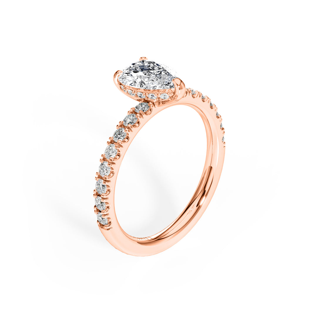 AVA Ring mit Manufakturdiamanten® ab 1.00 ct.