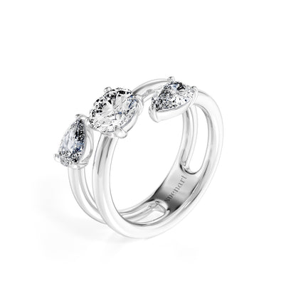 LIVIA Ring mit 1.00 ct. Manufakturdiamanten®