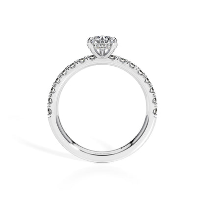 AVA Ring mit Manufakturdiamanten® ab 1.00 ct.