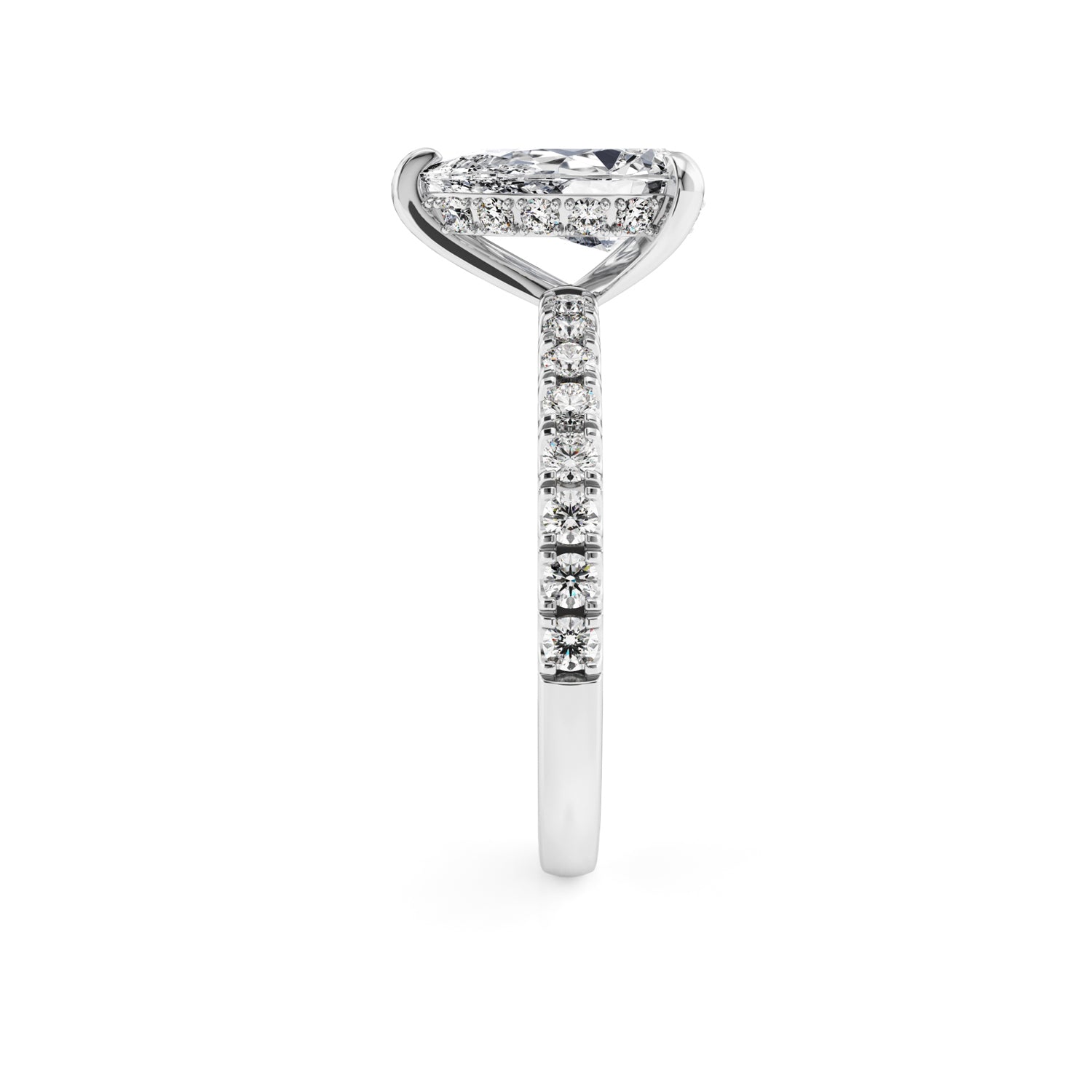 AVA Ring mit Manufakturdiamanten® ab 1.00 ct.