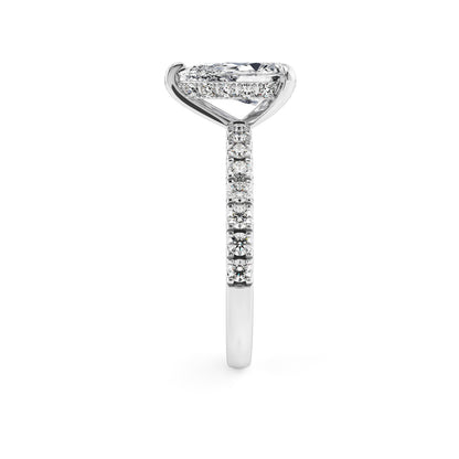 AVA Ring mit Manufakturdiamanten® ab 1.00 ct.