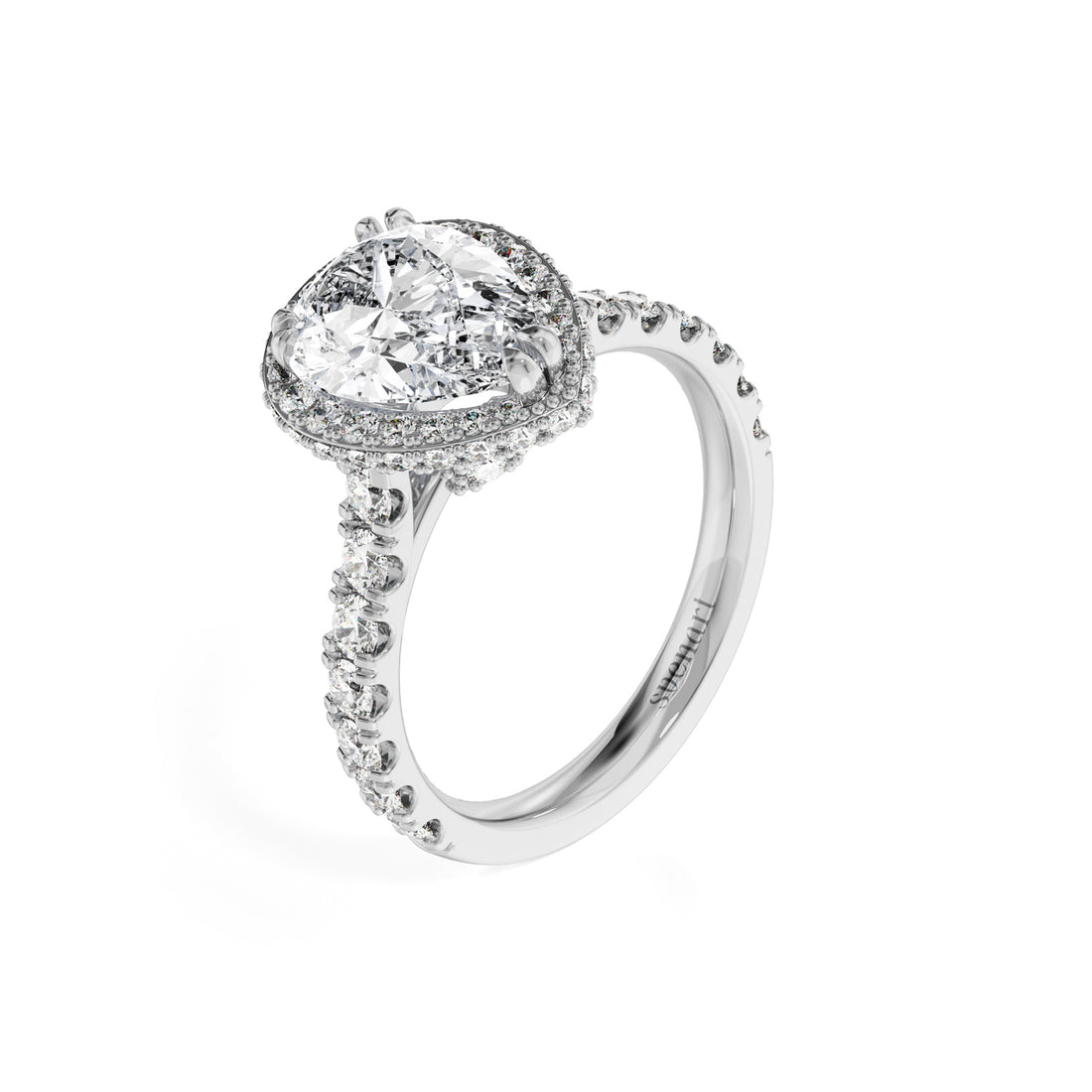 GRACE Ring mit 1.50 ct. Lab Grown Diamond in 750 Weißgold