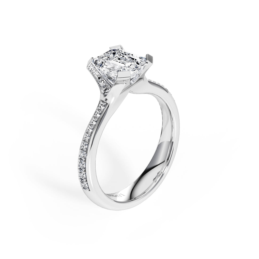 VICTORIA Ring mit 1.00 ct. Lab Grown Diamond in 585 Weißgold