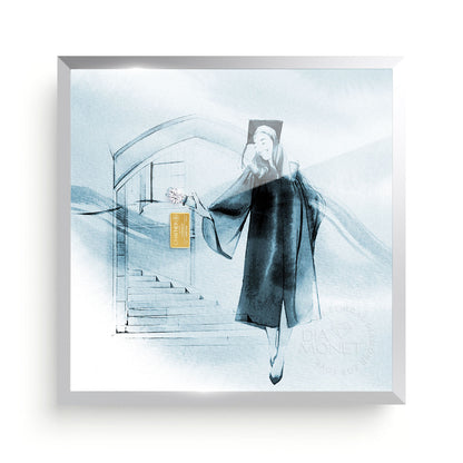 THE PRESENT &quot;Bright Future&quot; im Aluminium Rahmen natur