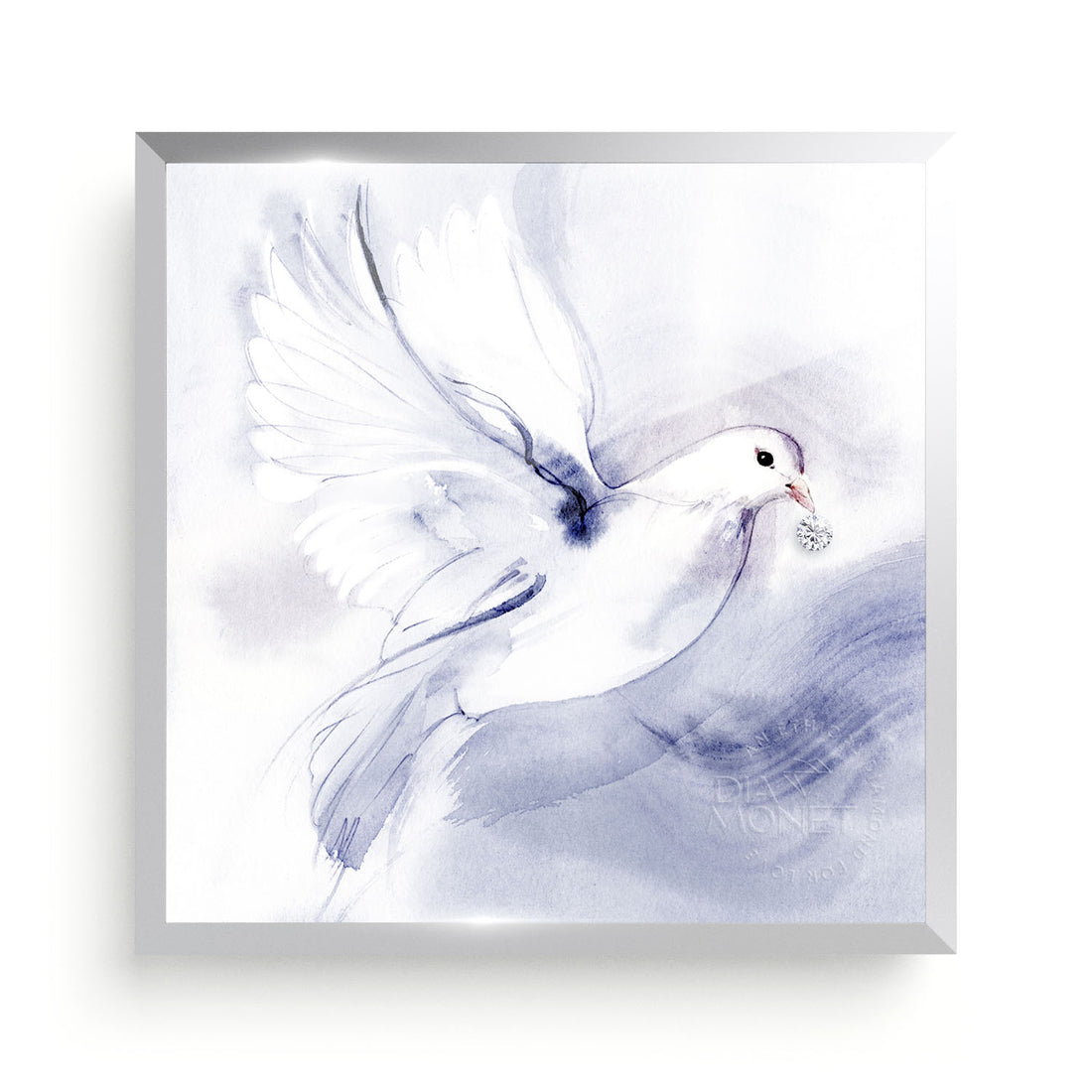 THE PRESENT &quot;Spirit&quot; im Aluminium Rahmen natur