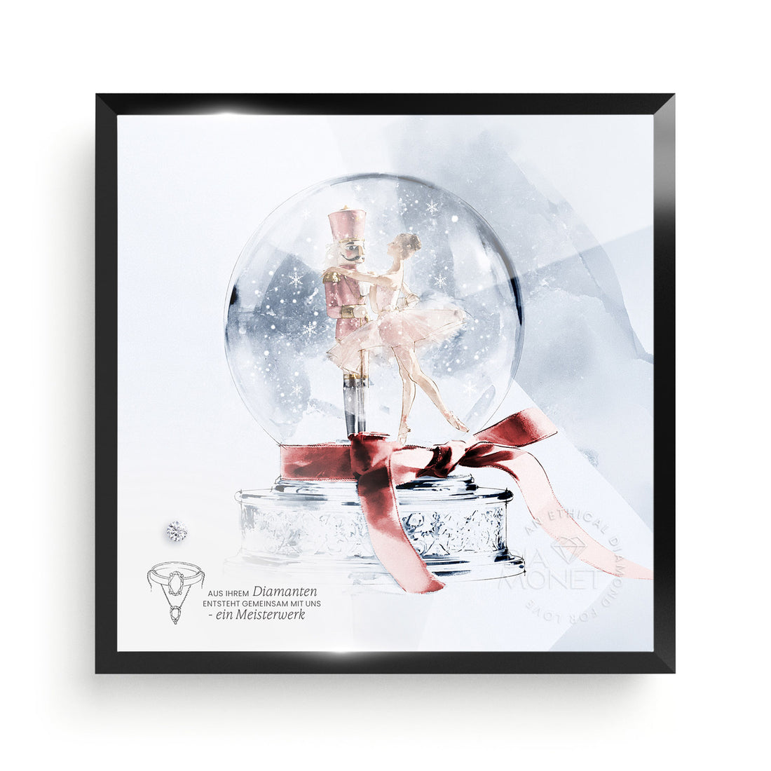 THE PRESENT Magic Dance · Personalisiertes Diamantgeschenk