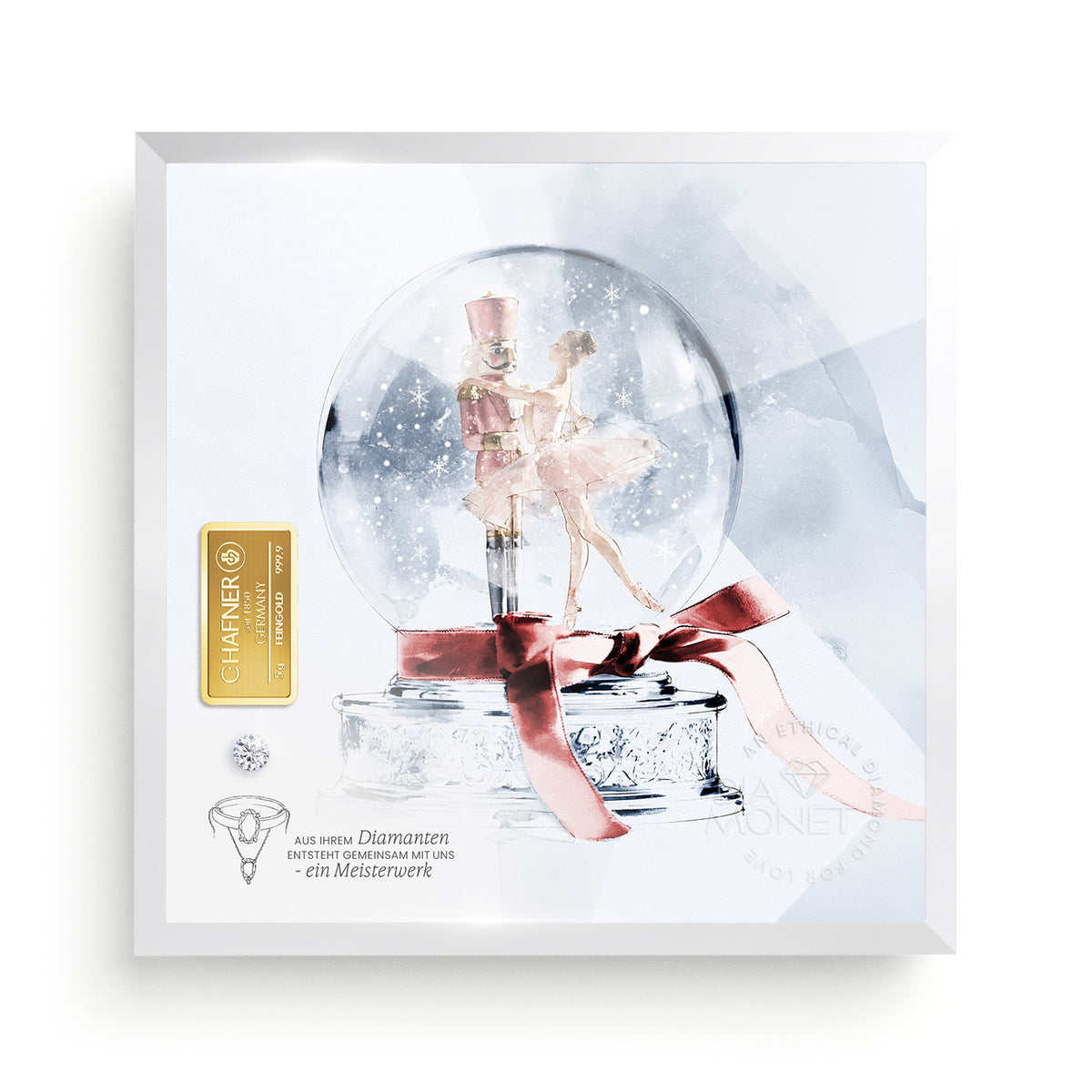 THE PRESENT Magic Dance · Personalisiertes Diamantgeschenk