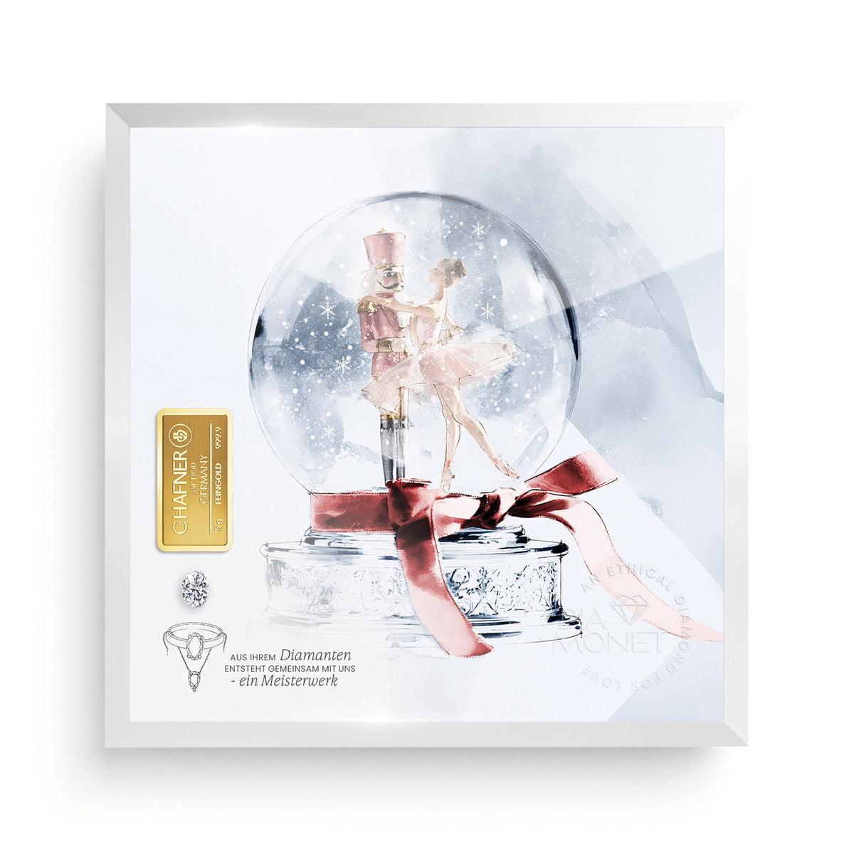 THE PRESENT Magic Dance · Personalisiertes Diamantgeschenk